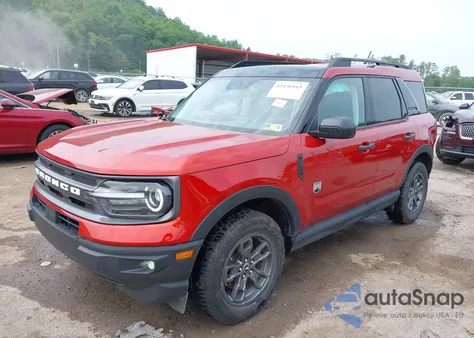 2024 Ford Bronco Sport Big Bend из США, поврежденный, VIN 3FMCR9B63RRE09661